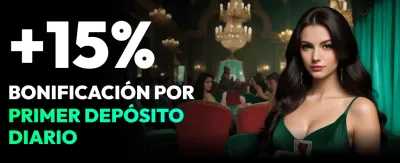 Bono de Bienvenida promotion banner